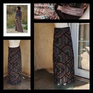 LIKE MYNDED‎ MAXI SKIRT